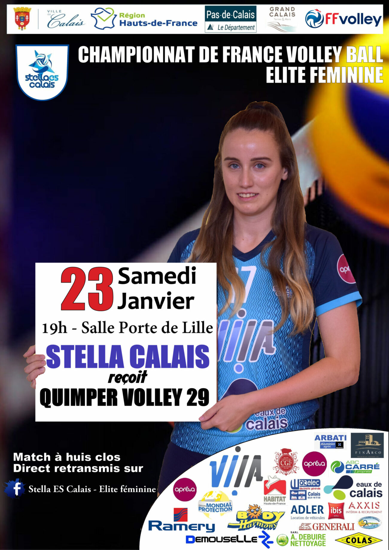 affiche stella contre quimper